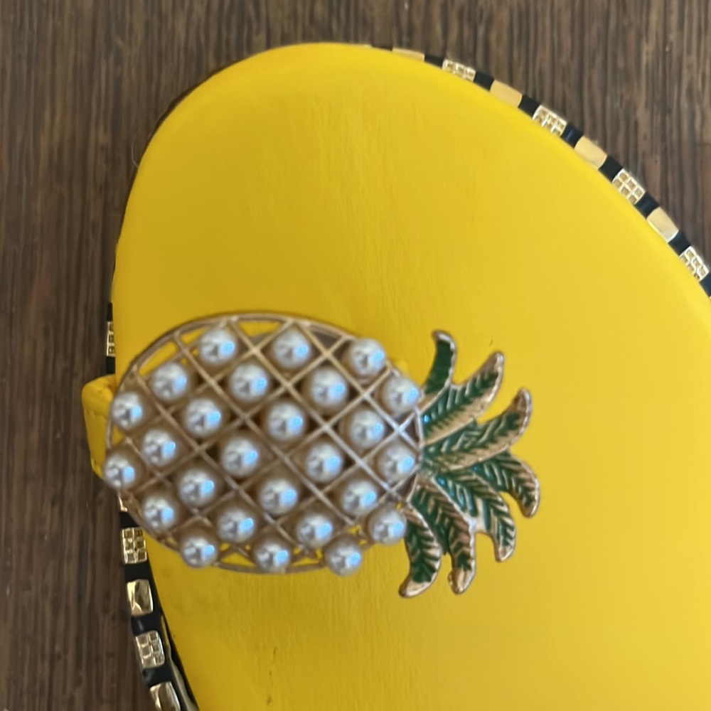 Yellow pineapple sandals - Picture 6 of 12